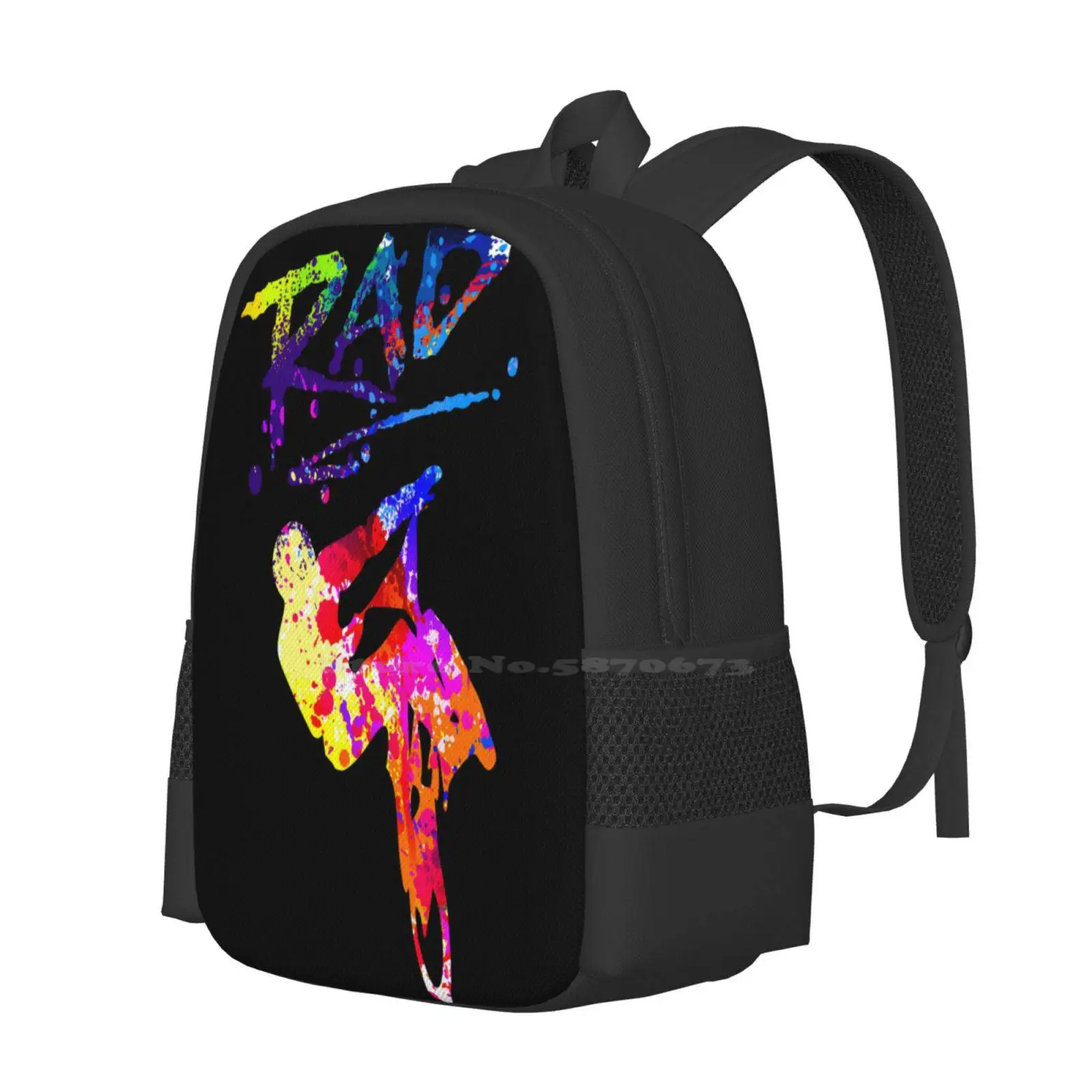 Bmx Rad Watercolor Hot Sale Schoolbag Backpack Fashion Bags Bmx Rad Watercolor Bmx Best Friend For Life Bmx Art 099 American