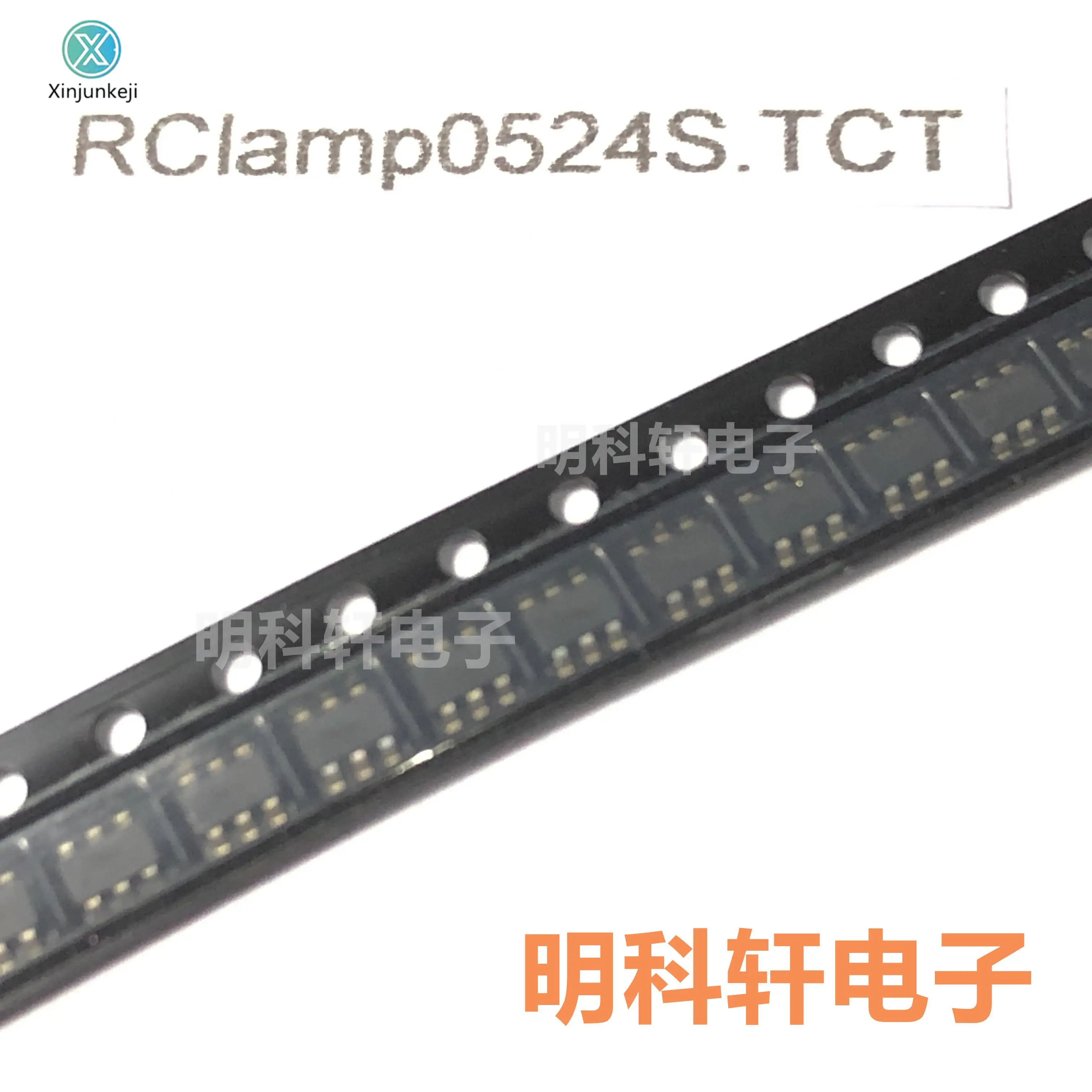 20pcs orginal new RCLAMP0524S.TCT silk screen S05 SOT23-6 ESD protection tube