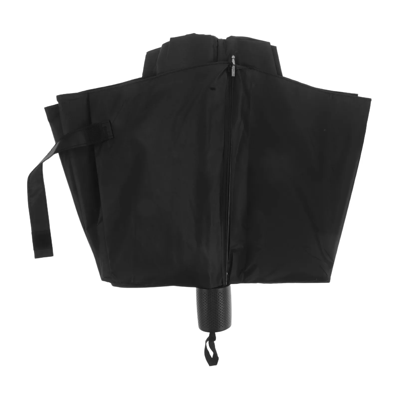 

Extra Large Black Manual Folding Umbrella Thickened Travel Rainproof Parasol Multi Person Windproof Travel Outdoor Business