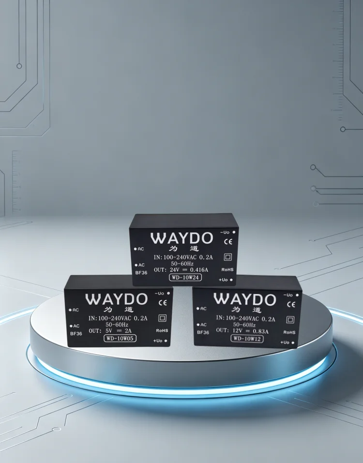 WAYDO AC DC Power Module 5V 2A 3.8V Isolated AC-DC Power Supply Compact AC 220V to DC 12V AC 220V to DC 24V Switching Power Supp