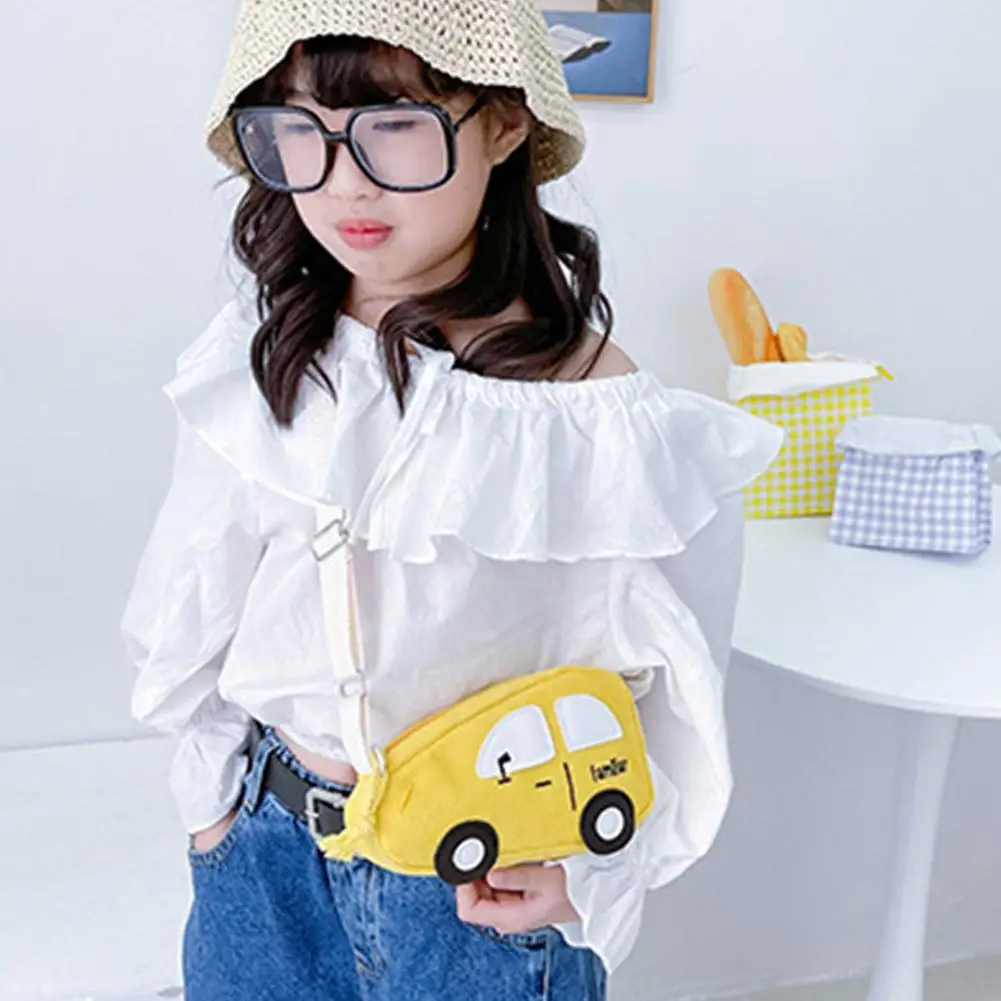 حقائب كروس صغيرة على شكل سيارة حقيبة كتف بلون سادة حقائب يد لطيفة على شكل رسوم كرتونية صغيرة حقيبة ساع محفظة صغيرة