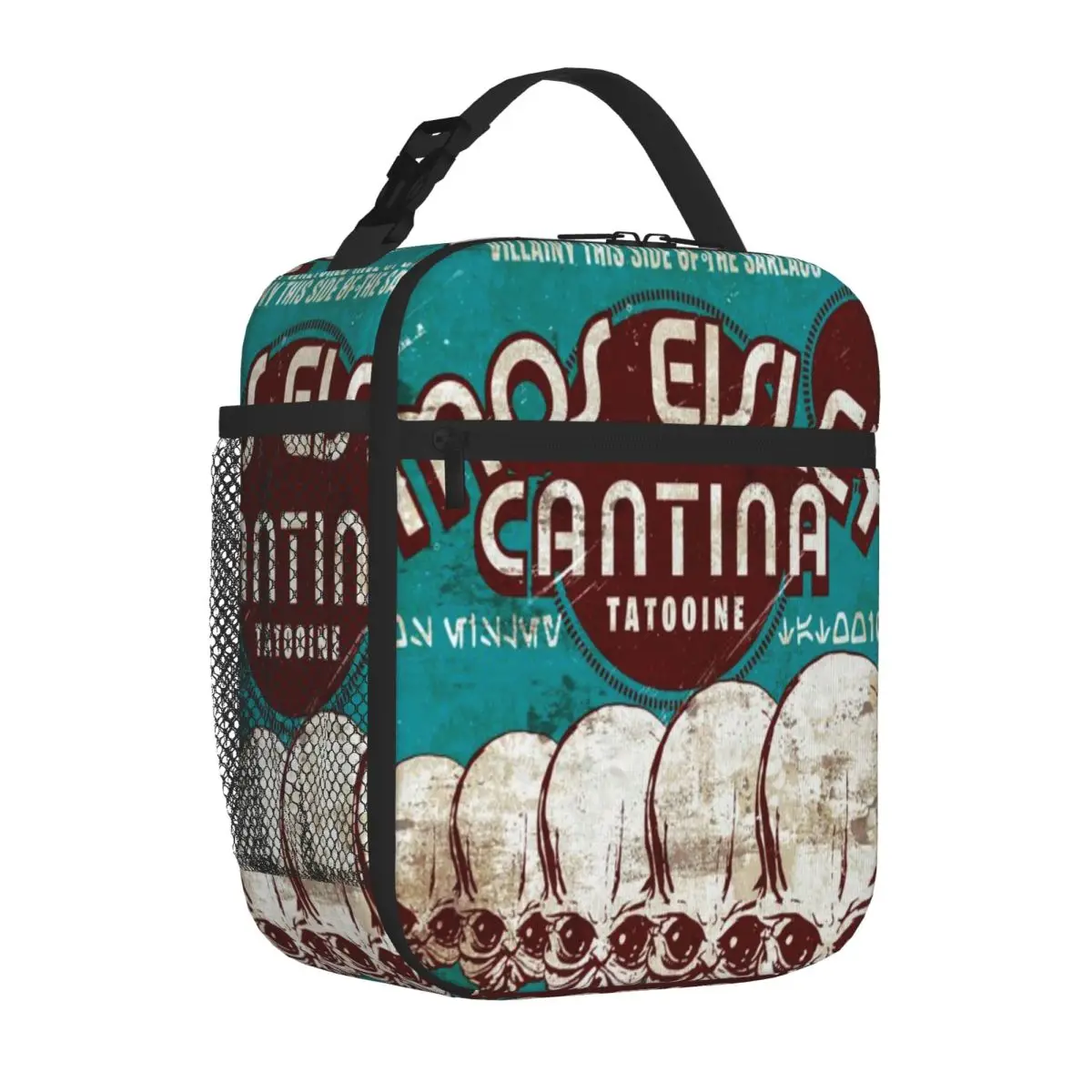 Bestselling Cantina Sign Sporty Reusable Lunch Bag Children Outing Thermal Food Carrier