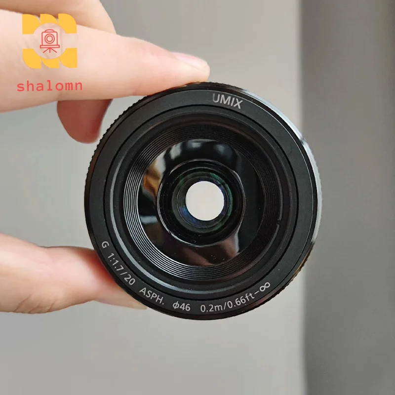 عدسة Lumix G 20 F1.7 ASPH أصلية جديدة 98% لباناسونيك أوليمبوس جميع عدسات M43 بدون مرآة