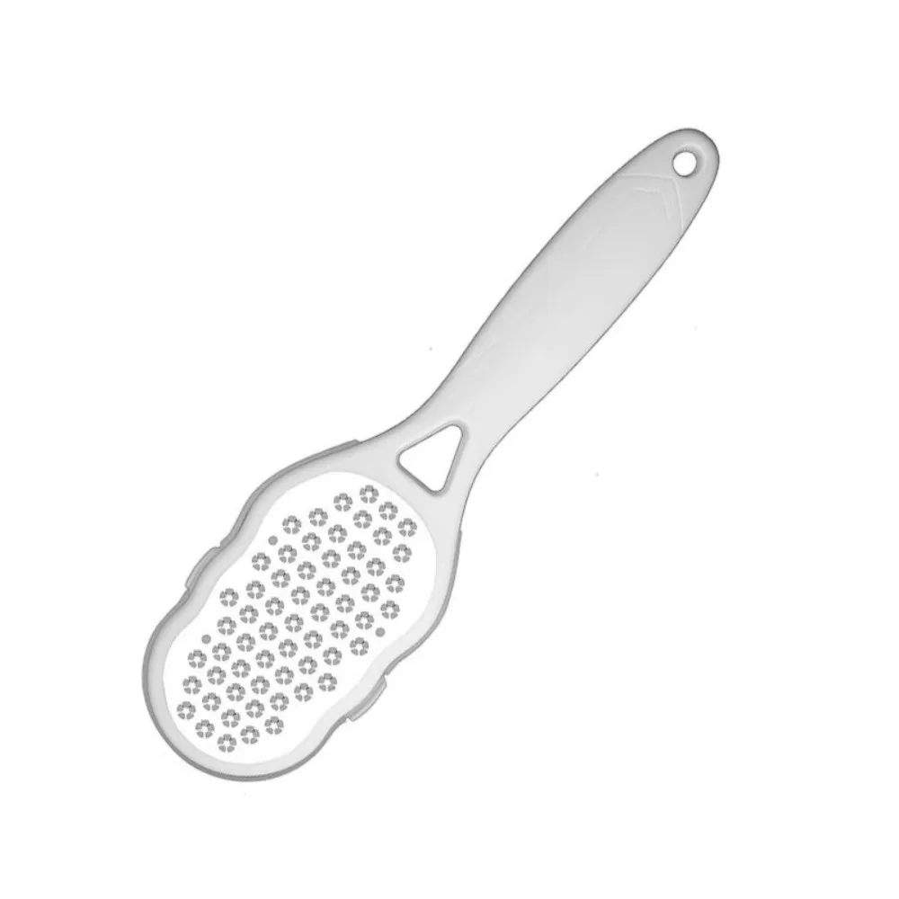 Portable Stainless Steel Foot File Multifunctional with Storage Cover Callus Remover Easy-Clean Foot Care Tool Pedicure