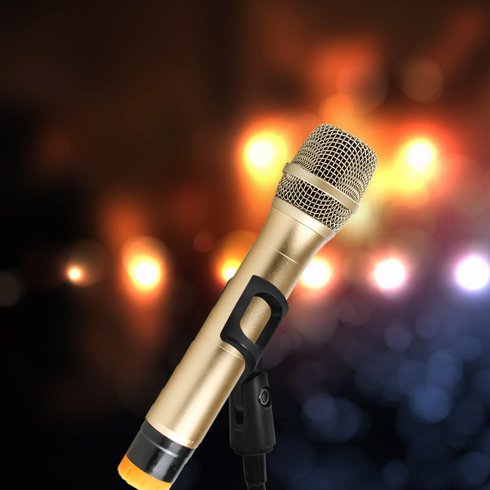 

1Set Universal Microphone Arm Stand with Gooseneck Holder for Streaming Adjustable Mic Rack Sturdy Desktop Mount