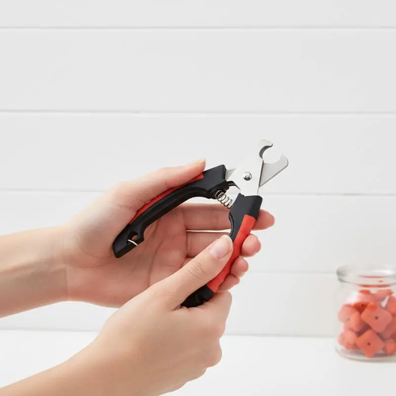 1Pcs Stainless Steel Grooming Scissors Clippers Professional Pet Dog Nail Clipper Cutterfor Animals Dogs Cats Rabbit