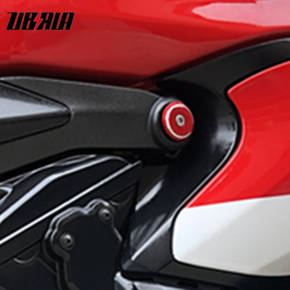 Motorcycle  Frame Hole Cover For Ducati Streetfighter V4/S Superbike 1199/1299 Panigale R/S 899/955/959 Panigale Panigale V4/S