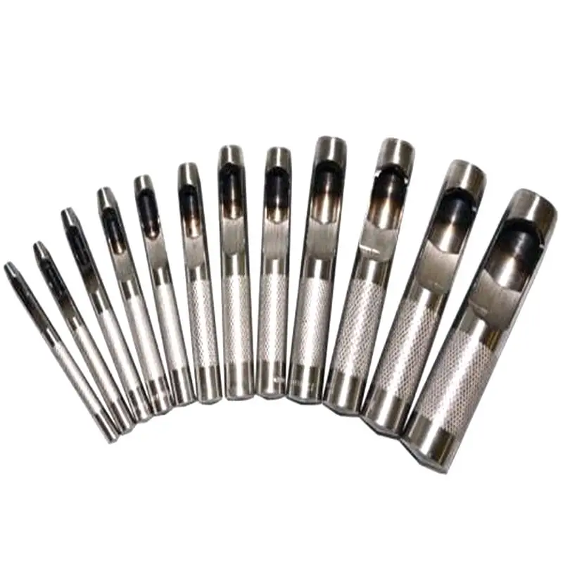 3Pcs/set Handmade Metal Eyelets Press Tool, Grommet Eyelet Setting, Carbon Steel Punch, 3-20mm, High Quality,