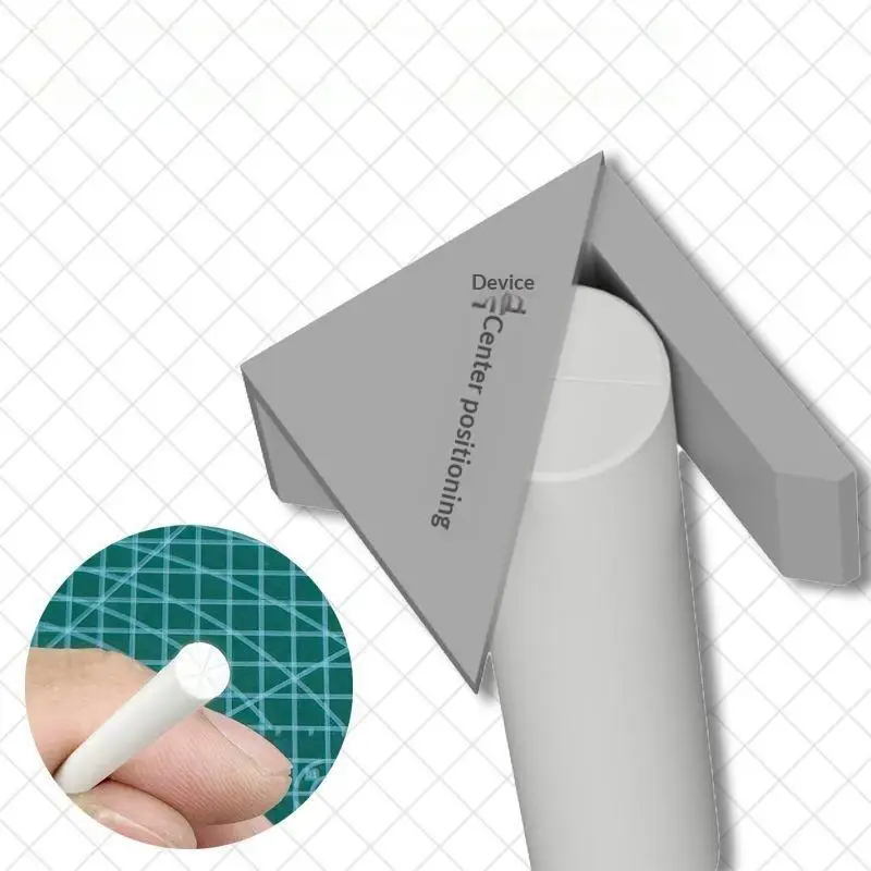 Model Center Locator Round Rod Center Drilling Positioning Tool For 1-10mm Diameter Rod For Model Customization