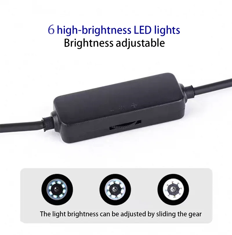 4 مللي متر 1080P 3in1 عدسة واحدة أداة فحص بالمنظار كاميرا الأنابيب المنظار لنظام أندرويد الهاتف الذكي المحمول سيارة #3