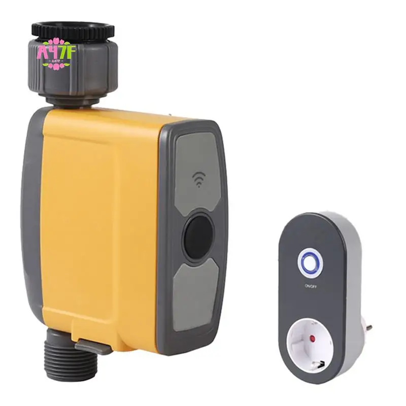 

A47F-Wifi Water Timer Smart Sprinkler Timer Hose Timer Wifi Irrigation Controller Wireless Watering System Valve APP EU Plug