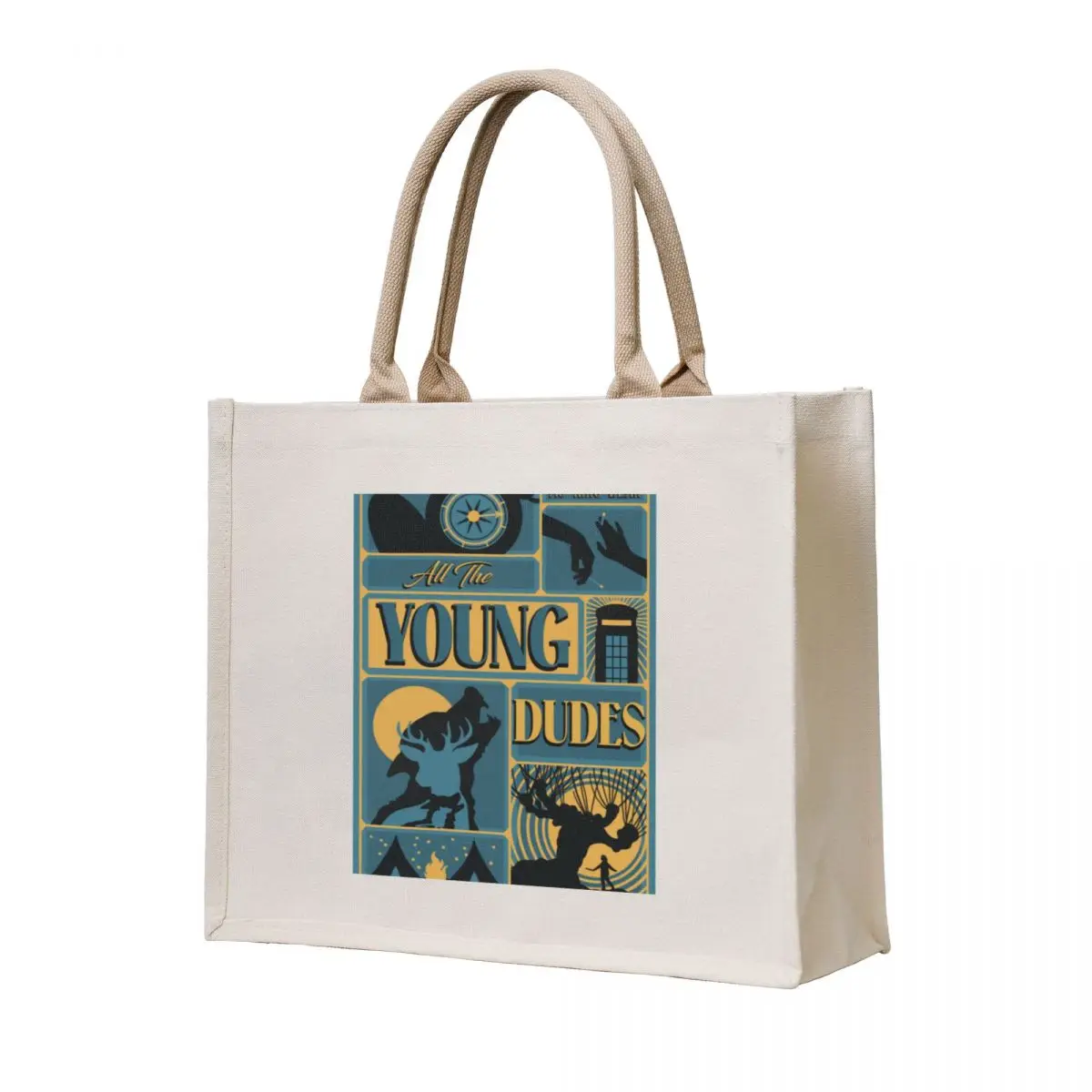 

All the Young Dudes Front (2) Tote Bag foldable reusable bag reusable shopping bag Women's bags