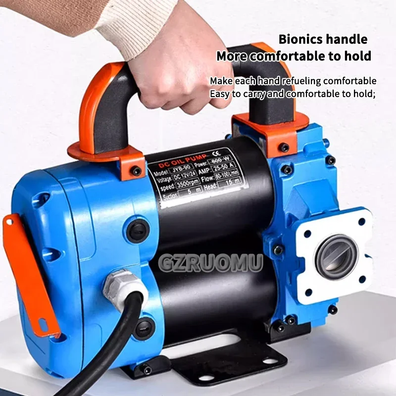 12V 24V Electric Scavenge Suction Transfer Change Pump Oil Transfer Pump 2L/min Motor Oil Diesel Extractor Pump For Car Boats