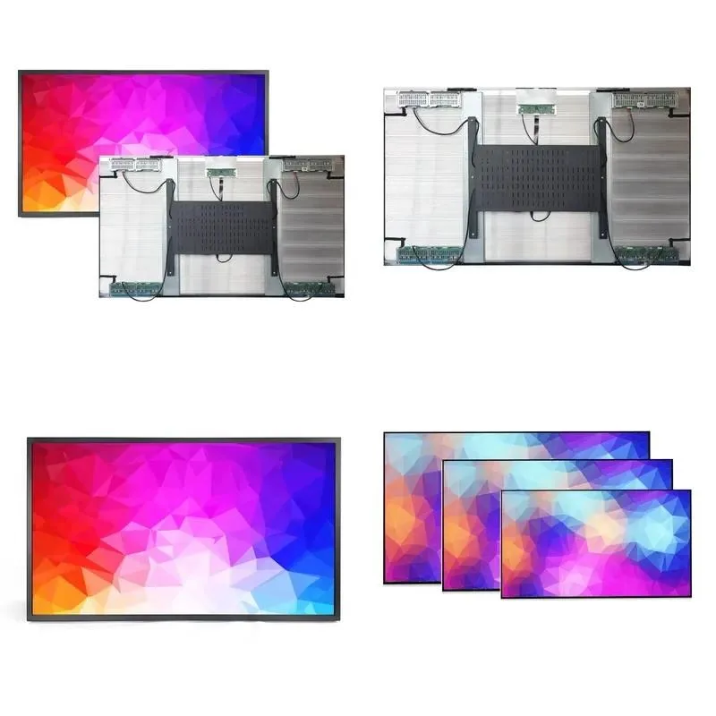 55 Inch Large Screen Outdoor Media Android LCD TV Display Replacement with Built in Android Player for Digital Signage