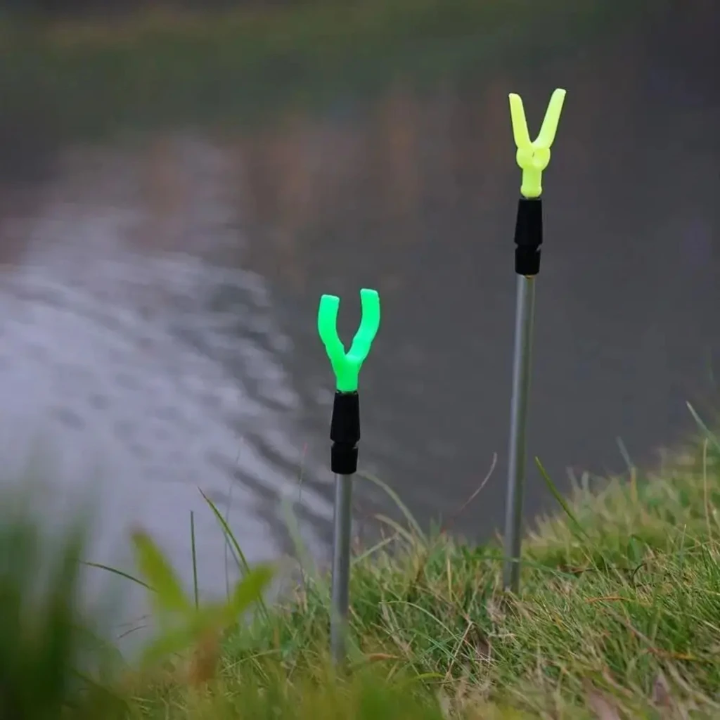 

Aluminum Alloy Telescopic Fishing Stand Telescopic Adjustable Fishing Rod Holder Fixed Fixed Portable