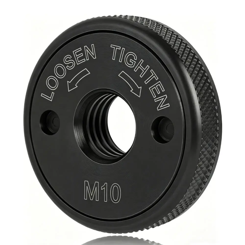 Universal Angle Grinder Quick Release Flange M14 M10 5 8 11 Locking Nut Adapter Self Locking Plate Repair Tool