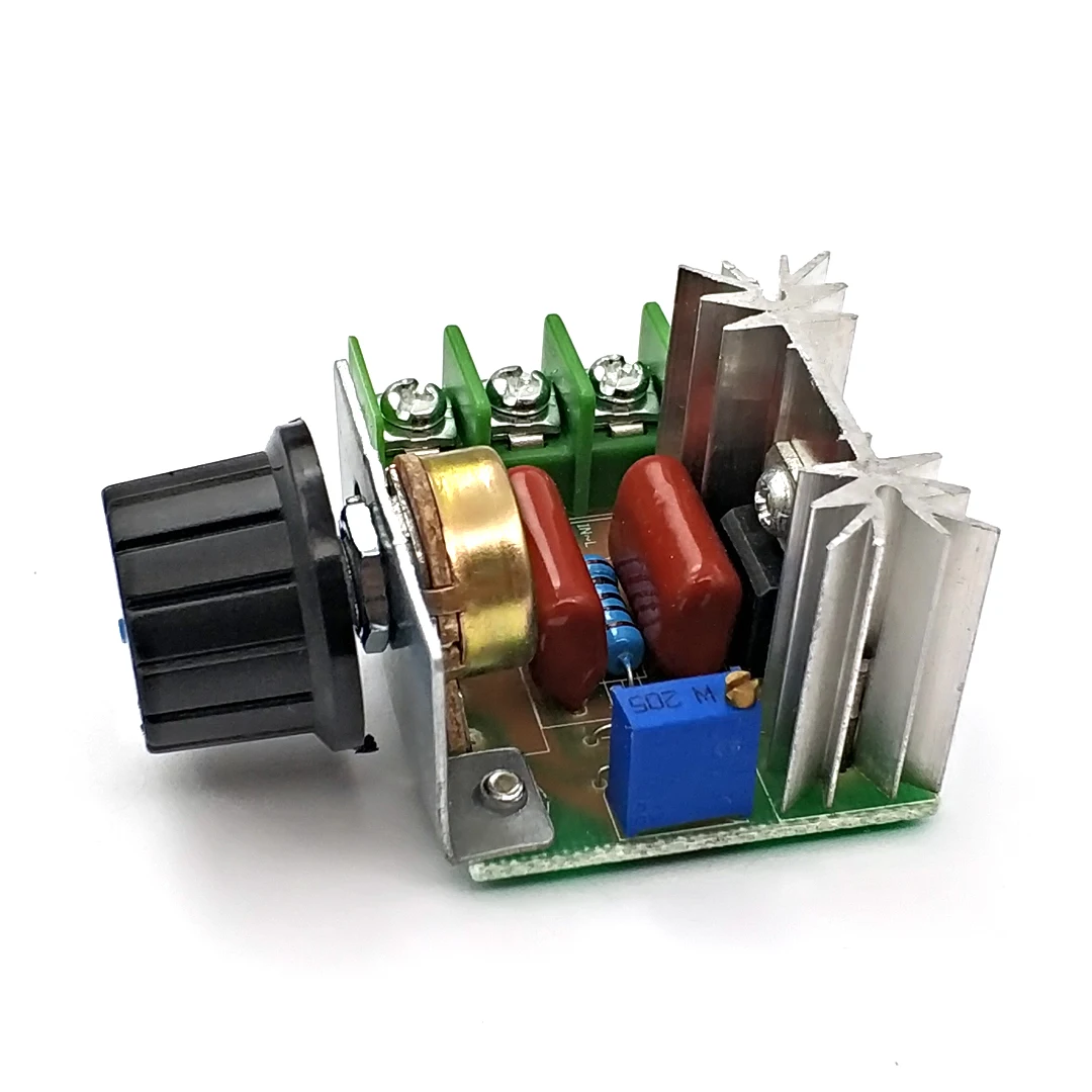 Ac 220v 2000w scr regulador de tensão escurecimento dimmers termostato do controlador de velocidade