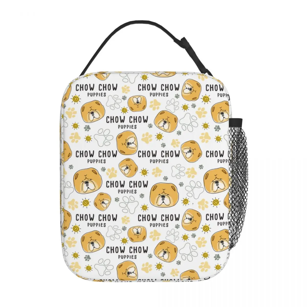 Chow Chow Dog Merch Insulated Lunch Bag For Travel Puppies Owner Storage Food Boxes Portable Thermal Cooler Lunch Boxes