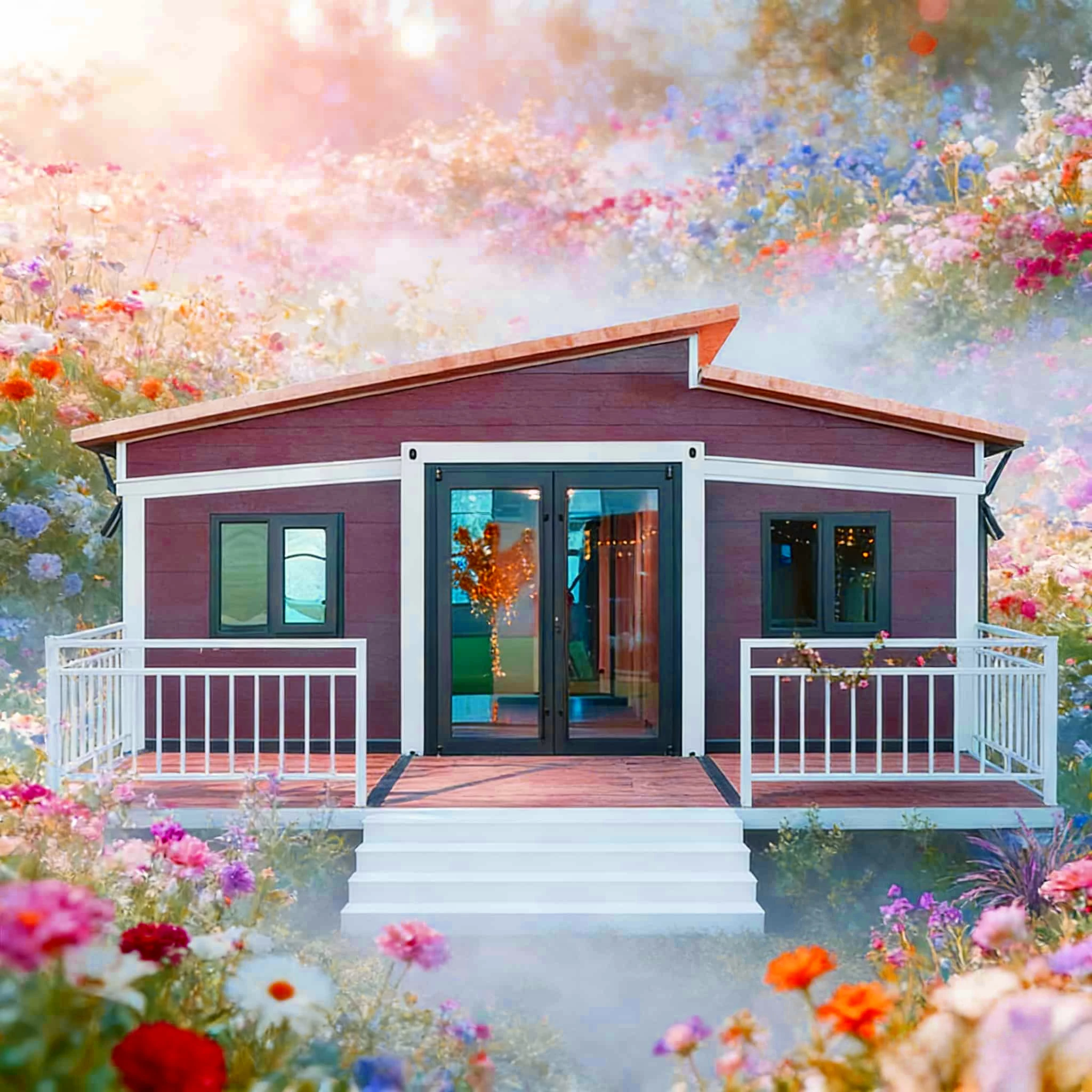 Affordable Prefabricated House with Modular Layout for School Housing and Temporary Worker Dormitories Customized High Quality