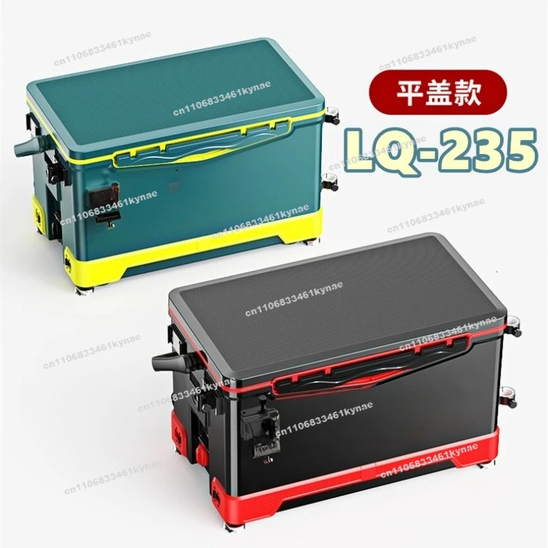 For LQ235 New 2021 Multi-functional Fishing Box Taiwan Fishing New Box Seat Fishing Gear 40L