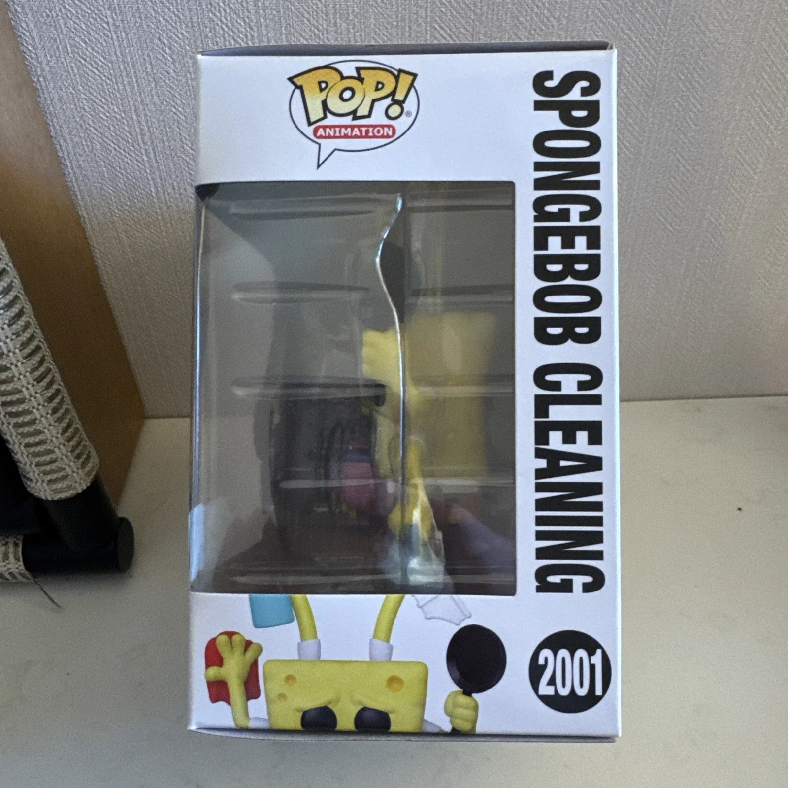 FUNKO POP Nickelodeon أنيمي الشكل قسط سبونجبوب تنظيف 2001 تمثال تحصيل طبعة محدودة 5.6 بوصة لعبة مجسمة هدية #4