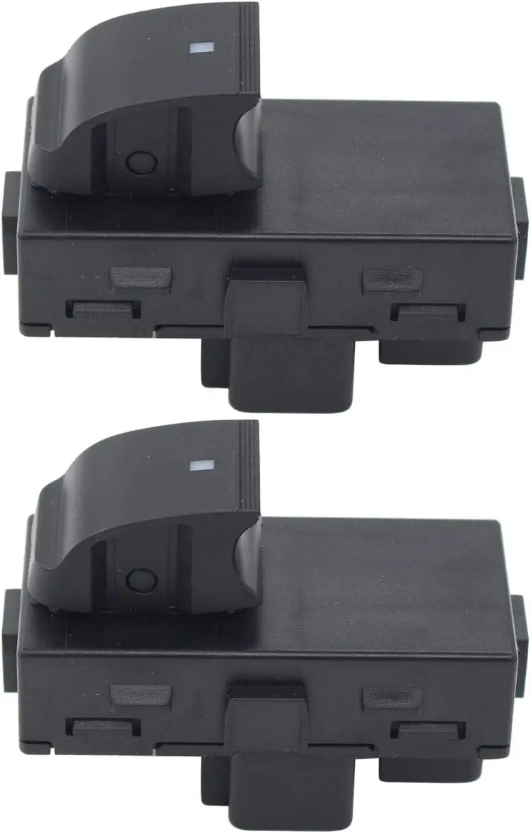

2PCS Rear Left Right Power Window Switch 22895545 25877776 for Chevy Silverado Tahoe Suburban