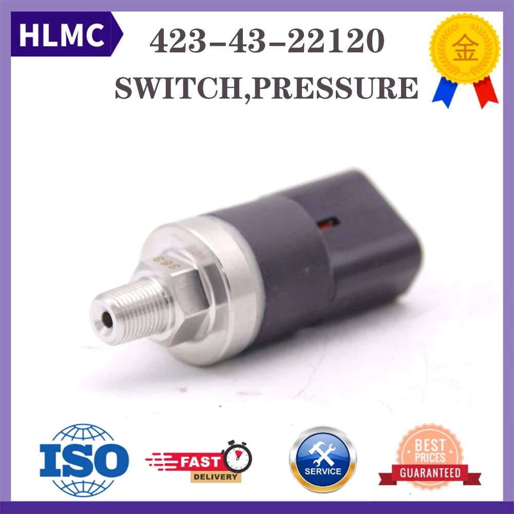 

Construction Machinery Parts 423-43-22120 Pressure Switch Sensor 4234322120 for WA320 WA380-3 WA380-3L WA450-3MC Excavator Parts