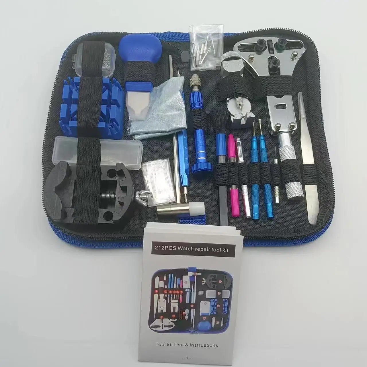 

Watch Repair Tools 212-piece Set, Kit, Rear Strap, Hardware Tools, Full Set of Multi-functions