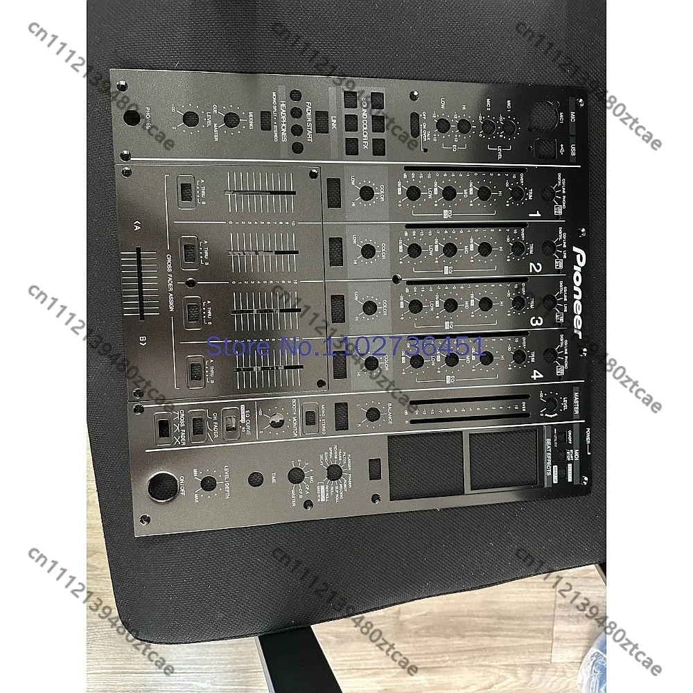 4-Channel DJ Mixer Iron Panel Professional Club Sound Controller