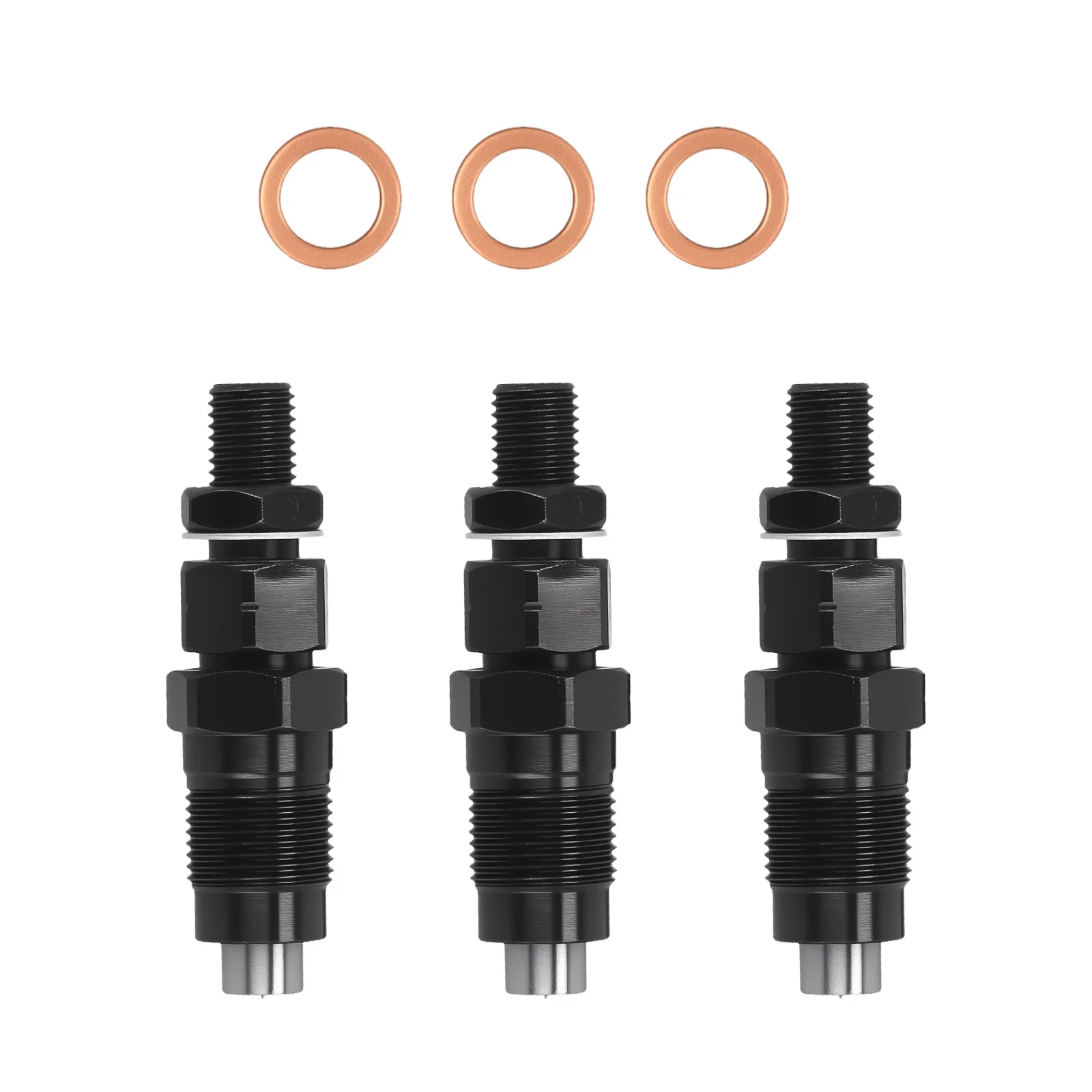 

3X Fuel Injectors Set Assembly for Kubota B2400HSD B2400HSDB 1G065-53000