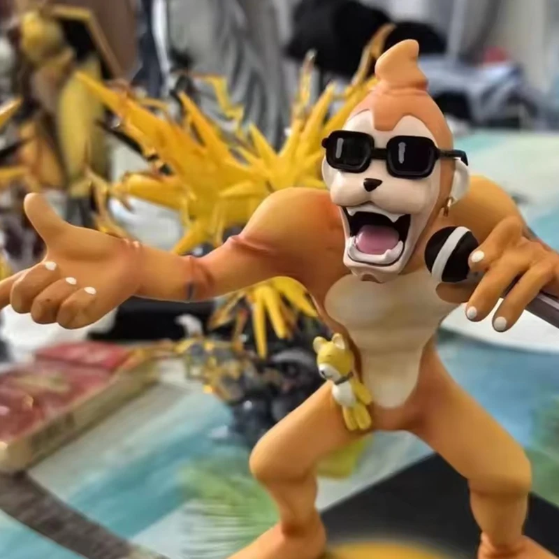 12cm digimon aventura metal etemon anime figura de ação edição limitada metal etemon ornamento garagem kit estátua modelo brinquedos