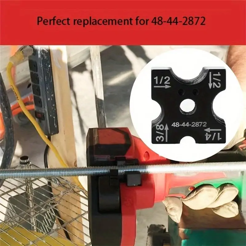 B62B- Brushless Threaded Rod Cutter Replacement Cutting Die Set Upper & Lower Cutting Dies
