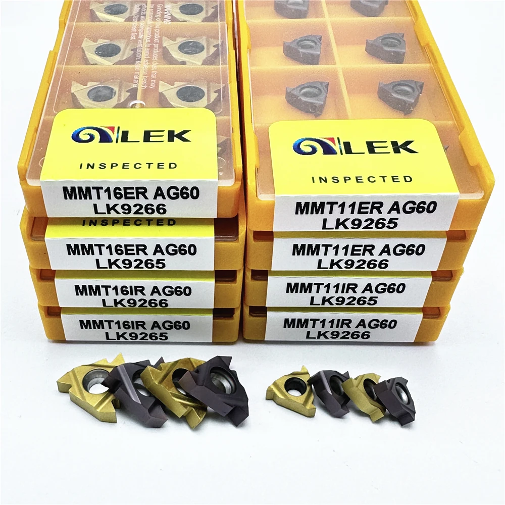 MMT 11ER 16ER 22ER AG60 Thread Turning Tool Carbide Insert Steel Processing CNC Metal Lathe Tool  Cutting Turning  Insert