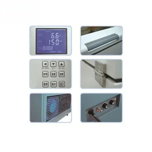 Stacjonarny oscylator kulturystyczny z kontrolą stałej temperatury i funkcją wstrząsania.