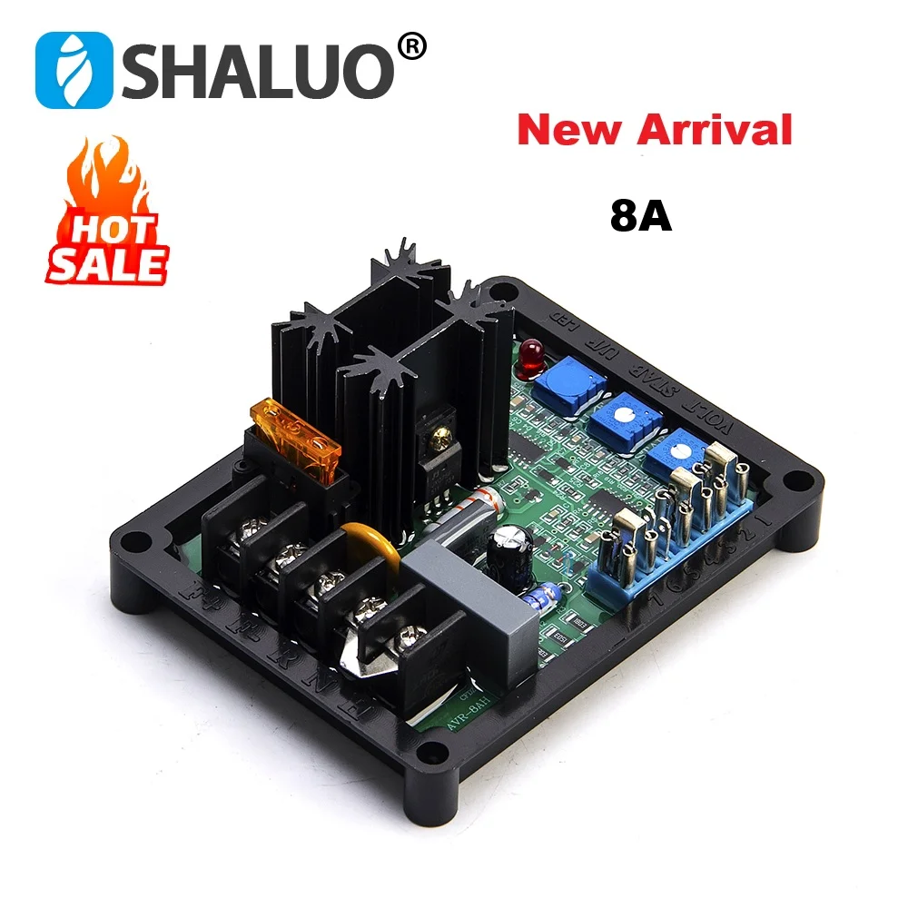 New Arrival GAVR8A 8AH AVR Brushless Generator Automatic Voltage Regulator GAVR-8A Diesel Generator Stabilizer Board Universal