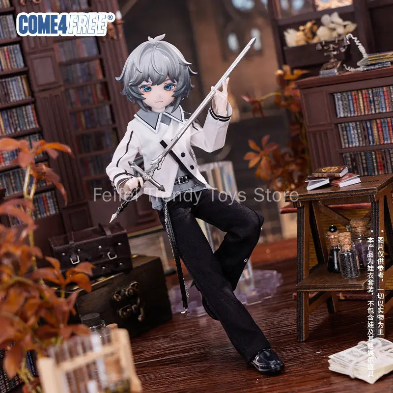 Come4free Ob11 1/8 Bjd Puppenkleidung Daily Series Grey Paradox Fashion Outfit Set Puppenersetzungs-Geschenk Nur Kleidung Keine Puppe