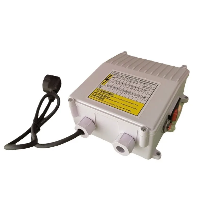 Capacitance Box Stainless Steel Deep Well Pump External Single-phase 0.37-2 2KW Water Pump Capacitor Controller Control Box