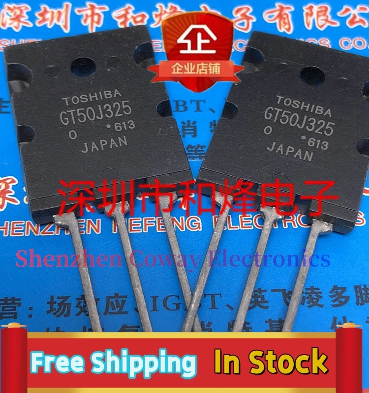 

10PCS-30PCS GT50J325 TO-264 MOS 600V 50A In Stock Fast Shipping