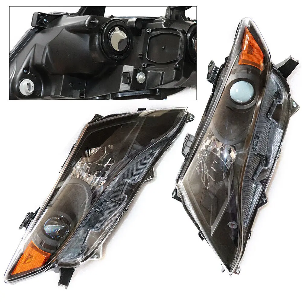 

For Toyota Venza 2009-2016 Front Headlight Headlamp Assembly Halogen Lamps Driver Left Side & Passenger Right Side