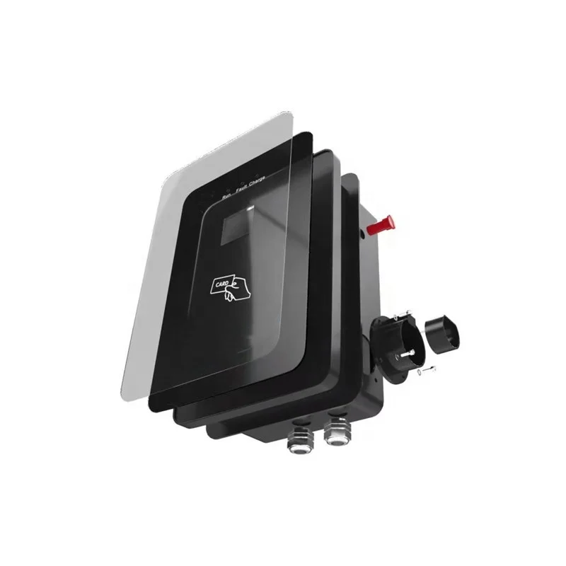Adaptateur de jonction divers, boîte de jonction, 16a, 3 phases, Wifi et application, démarrage retardé, carte de bouton automatique, terre, Ev, Station de charge de voiture