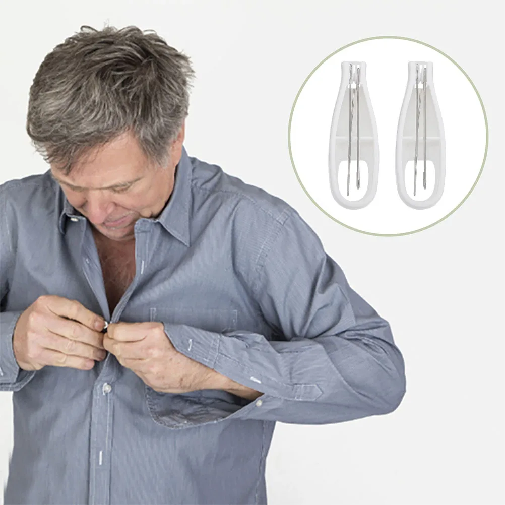 

2Pcs Clothes Wearing Assistance Tool Single Hand Dressing Aid Pulling Helper for Shirt Pants