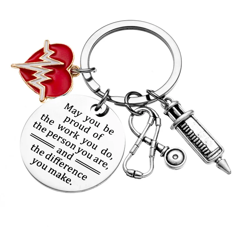 Nurse Gifts Nurse Keychain Nurse Practitioner Gifts Nursing Student Medical Assistant Gifts Thank You Appreciation Keychain