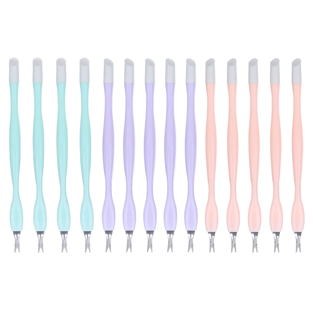 

30pcs Manicure Tools Stainless Steel Dead Skin Remover Sharp Edges Nail Art Tool Ergonomic Handle Durable Portable Set For