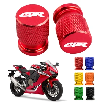HONDA için CBR650F CBR600 CBR600RR CBR650R CBR900RR CBR929RR CBR954RR CBR1000RR CNC Lastik Vana Hava Limanı Kök kapatma başlığı Fişi