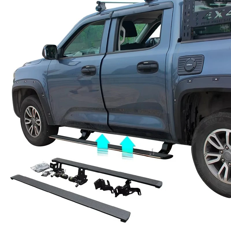 

Aluminum Side Step Pedal Electric Running Boards for Lixiang L9 2024 Land Cruiser LC200 LC300custom