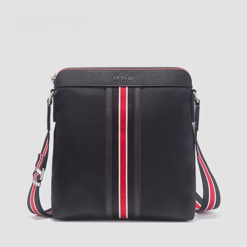 

Trendy Men's Canvas oulder Bag Nylon Casual Crossbody Waterproof Sports Bag Faionable Busin Leisure Handbag