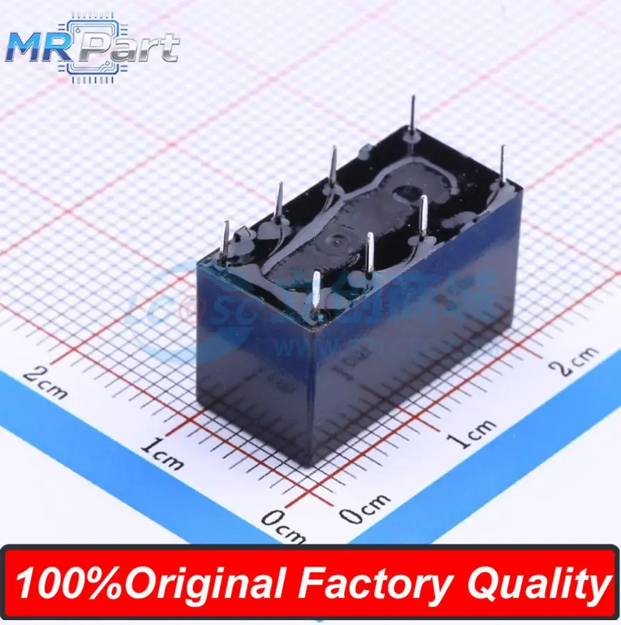 5Pieces HFD27/005-M Ultra-small 5V Signal Relay DC5V Two-group Conversion Double Pole Double Throw 1A 125VA 60W