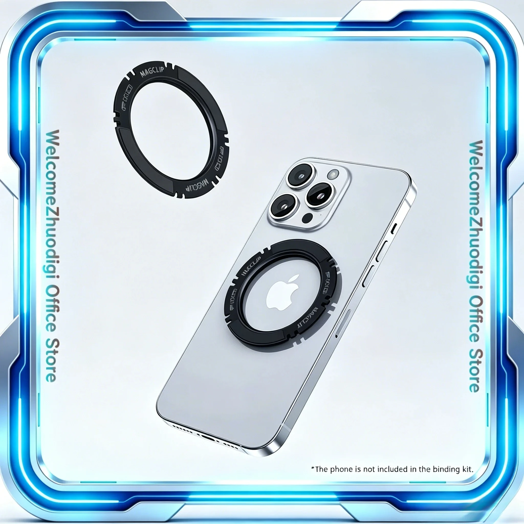 FiiO MagClip Magnetic Binding Kit All-metal Ultra-Strong Nagnetic Attraction Custom For FIIO DAC KA17/KA13/KA5/UA4/Dawn Pro Gift