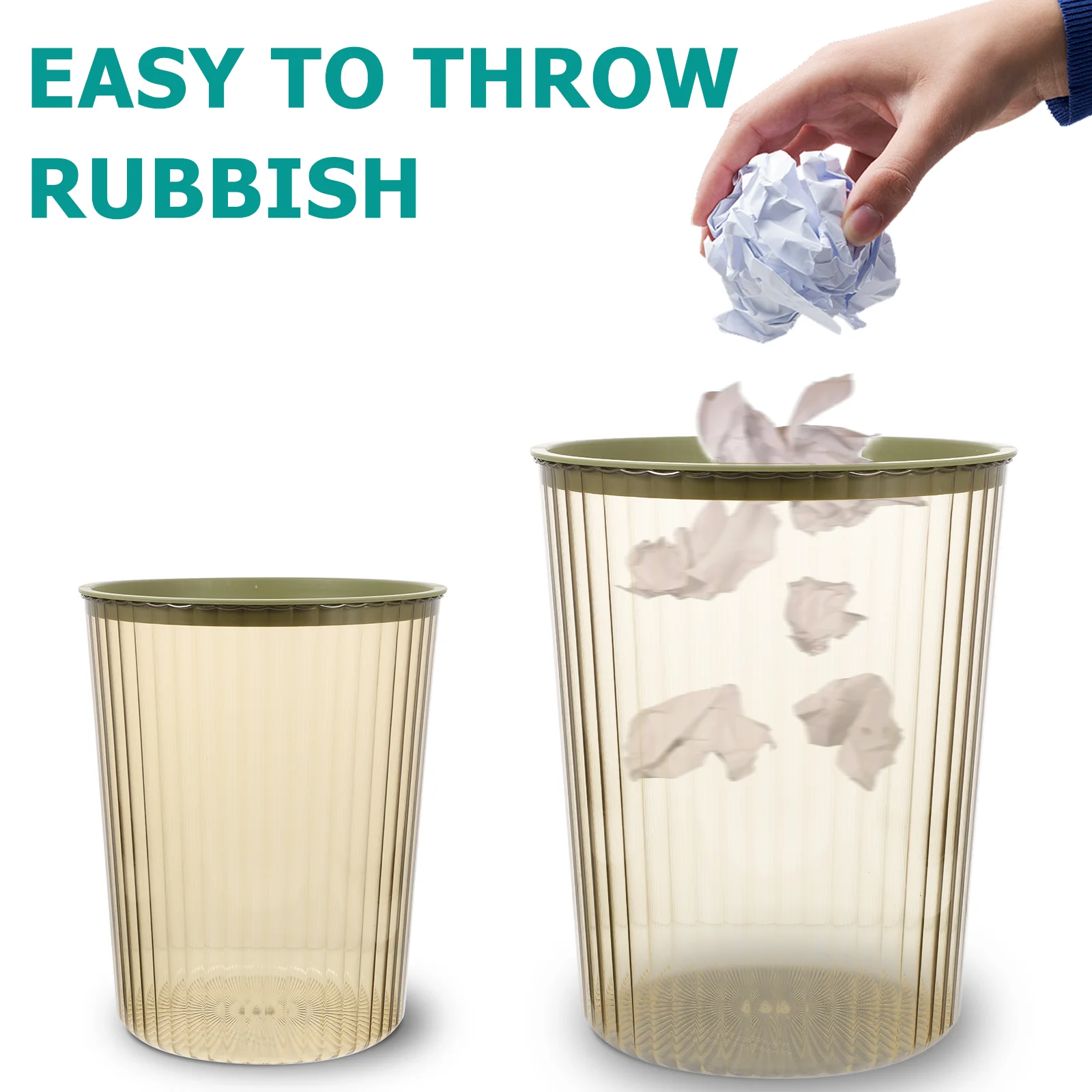 

Вкусный мусорный бак, ведро для мусора, контейнер для домашнего офиса, спальни, ванной комнаты, корзина для хранения бумаги, товары для дома, материал ПЭТ