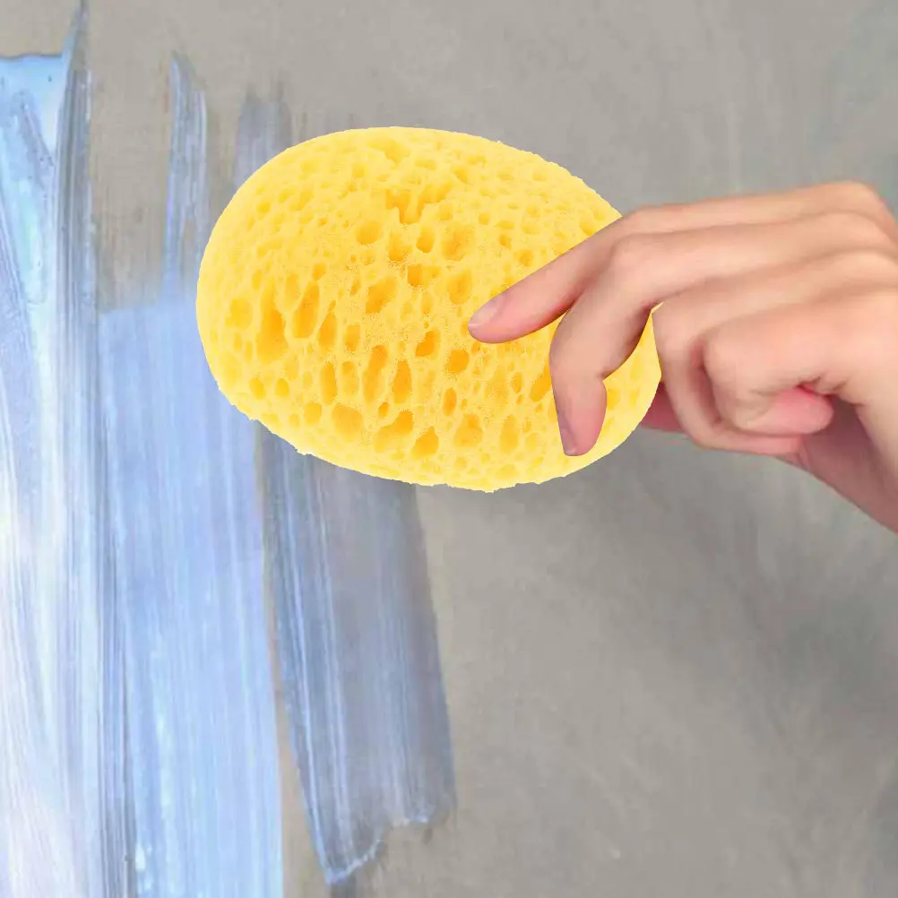 4Pcs Removable Texture Sponge for Drywall Texture Repair Wall Patching Smooth Application No Brush Marks Professional Finish